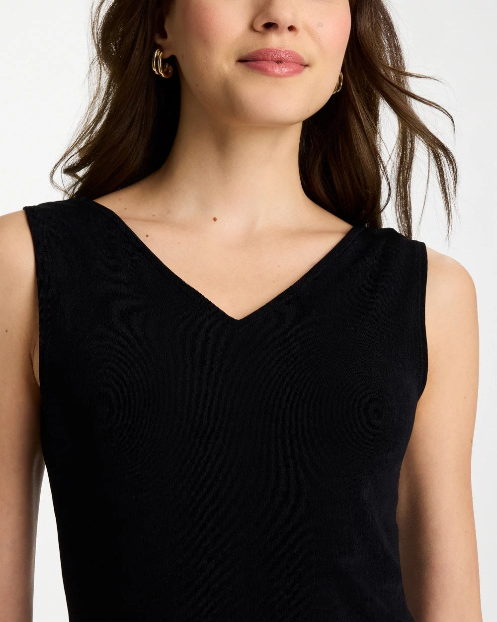 Chico's On Sale Travelers Black Travelers™ Convertible Tank