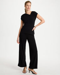 Chico's Discount Black Travelers™ Knit Asymmetrical Top