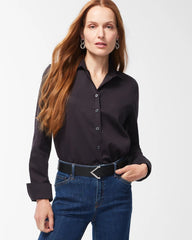 Chico's For Sale Black No-Iron™ Stretch Shirt
