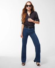 Chico's For Sale Black No-Iron™ Stretch Shirt