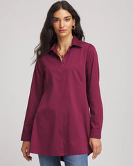 Chico's Sale Deep Chianti No Iron™ Pocketed Tunic