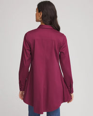 Chico's Sale Deep Chianti No Iron™ Pocketed Tunic