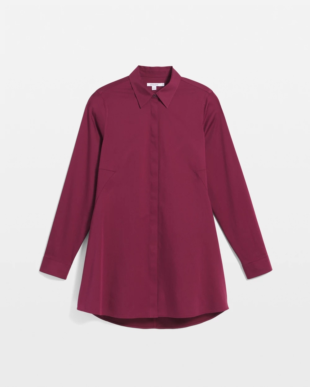 Chico's Sale Deep Chianti No Iron™ Pocketed Tunic