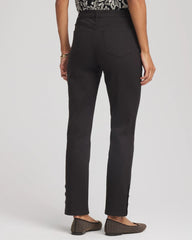 Chico's Online Black Girlfriend Slim Ankle Jeans