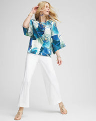 Chico's Online Alabaster Brigitte™ Wide-Leg Cropped Pants