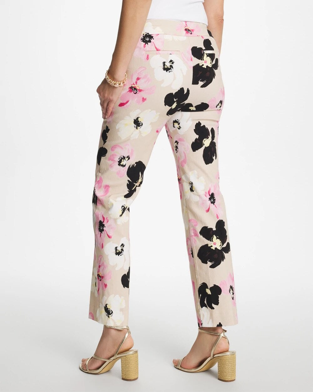 Chico's Outlet Sweet Blossom Blossom Brigitte™ Straight Crop