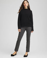 Chico's On Sale Graphite Heather Gray Brigitte™ Slim Ankle Pants