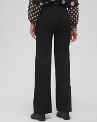 Chico's Outlet Black Brigitte™ Slim Wide-Leg Pants