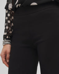 Chico's Outlet Black Brigitte™ Slim Wide-Leg Pants