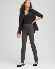 Chico's On Sale Graphite Heather Gray Brigitte™ Slim Full-Length Pants