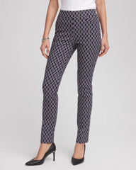 Chico's Online Passport Blue Brigitte™ Chain Connection Slim Pants