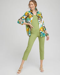 Chico's Sale Spanish Moss Brigitte™ Pull-On Slim Cropped Pants