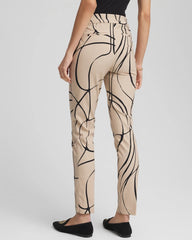 Chico's For Sale Champagne Fizz Brigitte™ Golden Leaf  Slim Ankle Pants