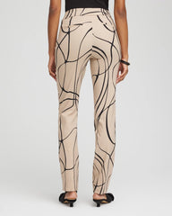 Chico's Sale Champagne Fizz Brigitte™ Golden Leaf Slim Full-Length Pants