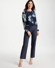 Chico's For Sale Indigo Emme Fly Front Straight Ankle Pants