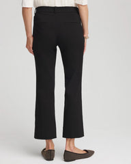 Chico's Discount Black Emme Cropped Flared Pants