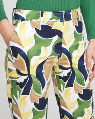 Chico's Outlet Alabaster Emme Straight Mod Cropped Pants