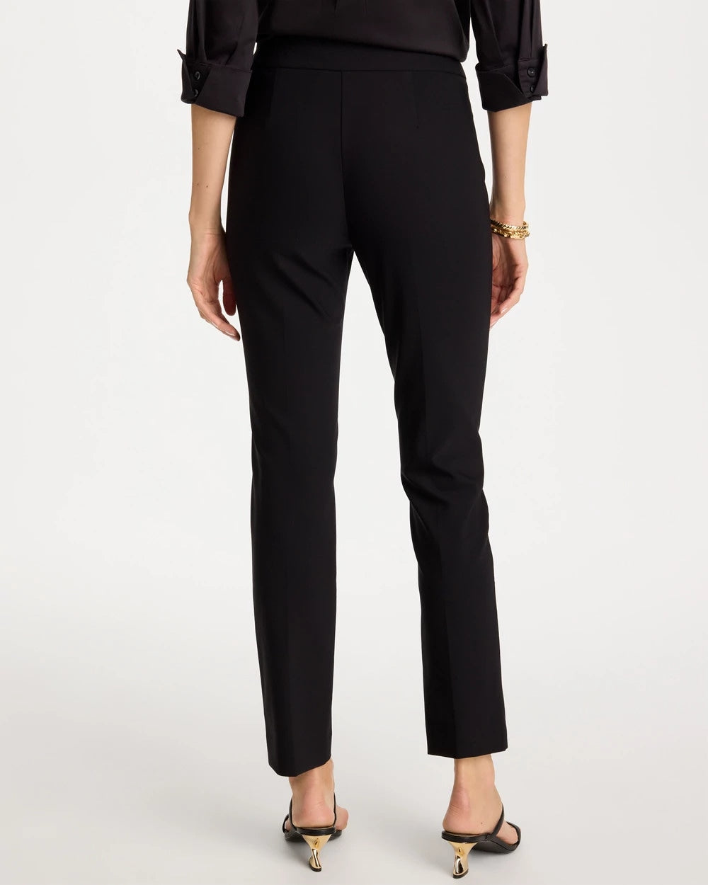 Chico's Discount Black Juliet Bi-Stretch Slim Ankle Pants