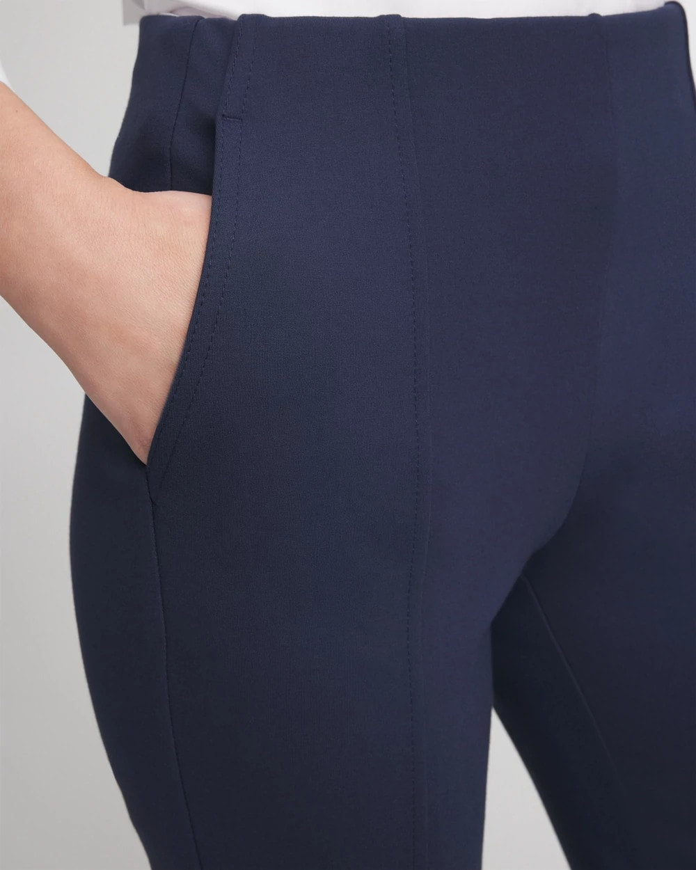 Chico's Sale Passport Blue Juliet Straight Ankle Pants