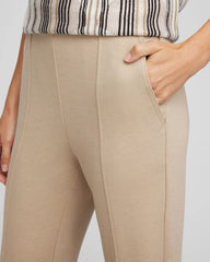 Chico's Online Taupe Heather Juliet Straight Ankle Pants