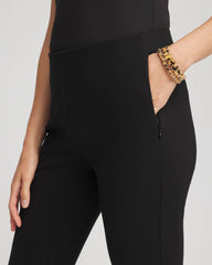 Chico's Online Black Juliet Slim Cropped Flared Pants