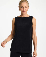 Chico's Online Travelers Black Travelers™ Classic Side-Slit Tank