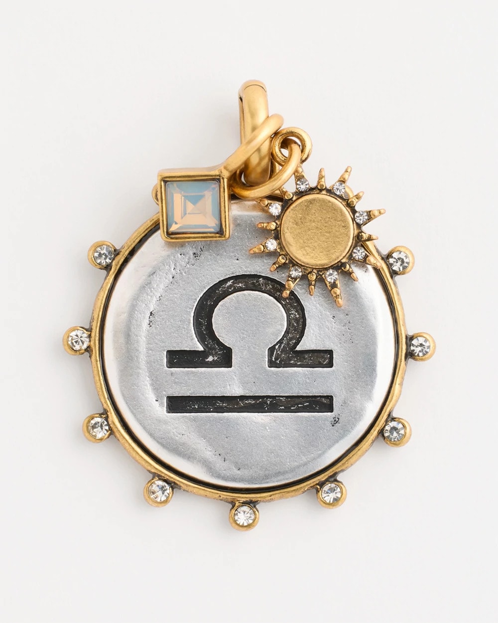 Chico's Sale Mixed Metals Libra Zodiac Charm Pendant