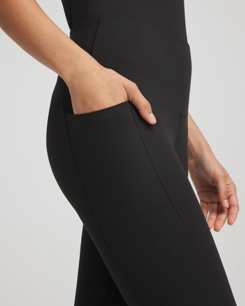 Chico's For Sale Black Zenergy® UPF Soft-Stretch Leggings