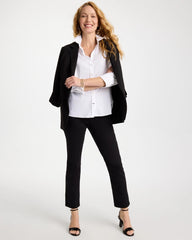 Chico's Sale Black Pull-On Straight Jeans