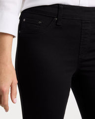 Chico's Sale Black Pull-On Straight Jeans