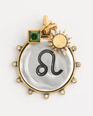 Chico's Online Mixed Metals Leo Zodiac Charm Pendant