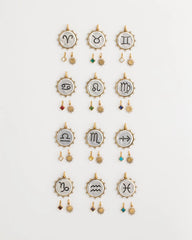 Chico's Discount Mixed Metals Gemini Zodiac Charm Pendant