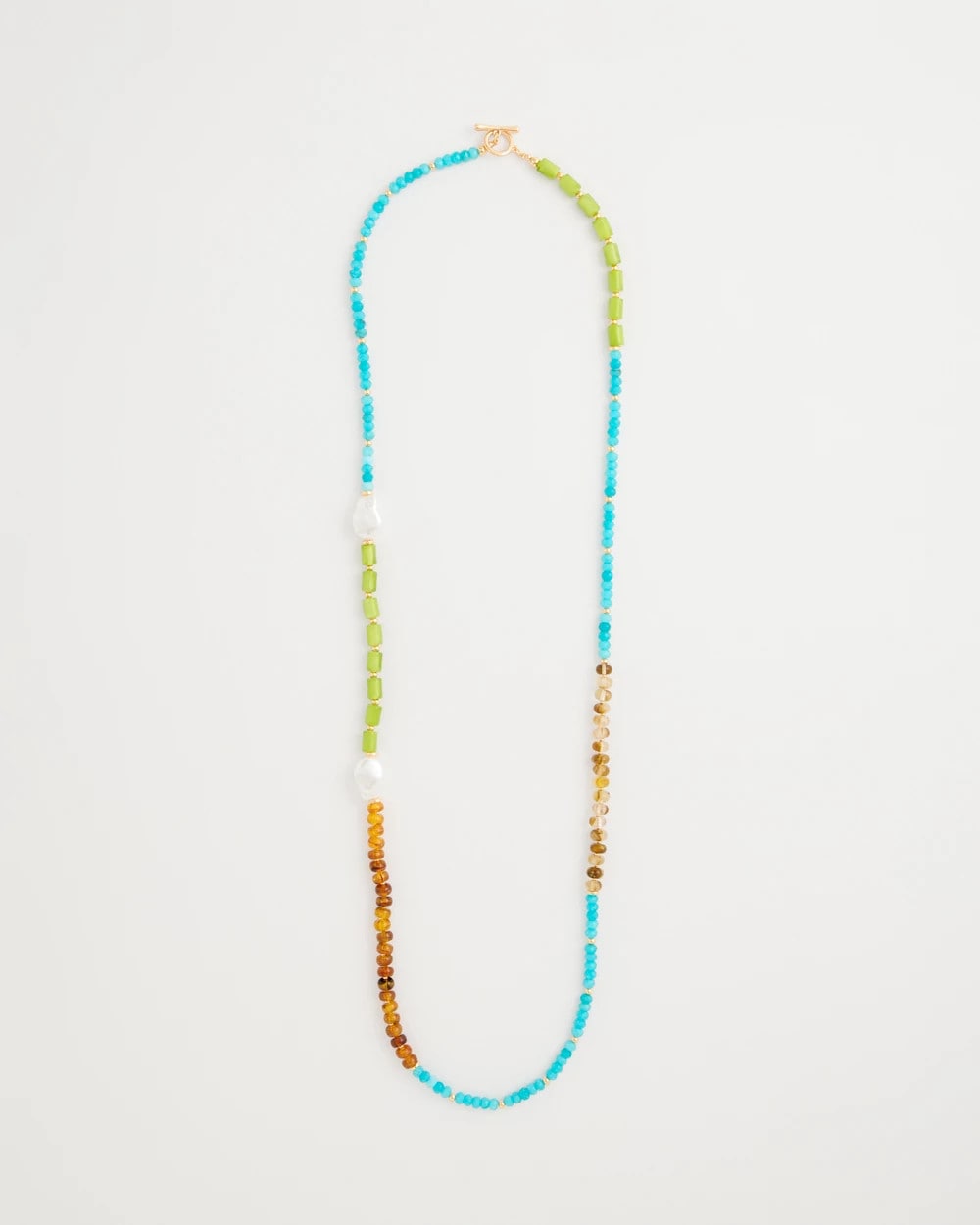 Chico's On Sale Multi Resin Single-Strand Necklace