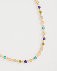 Chico's Online Multi Multi-Color Tennis Necklace