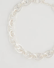 Chico's Discount Silver Mariner Silvertone Link Necklace