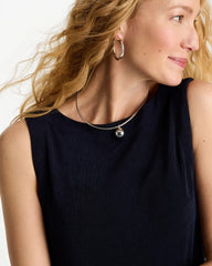Chico's For Sale Silver Silver Bead Collar Necklace
