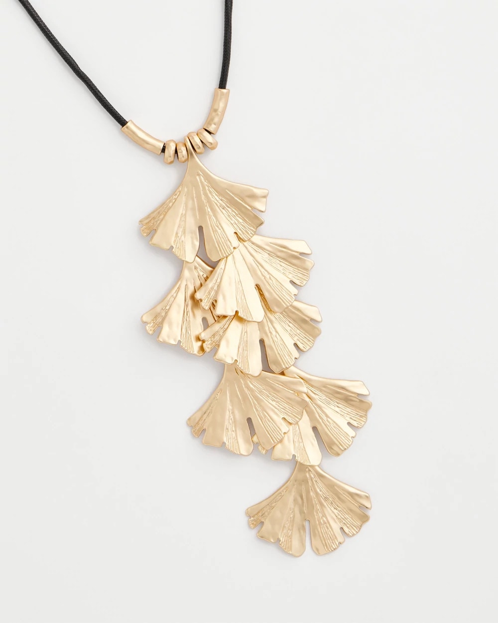 Chico's Sale Gold Chico's Originals Gold Ginkgo Pendant Necklace