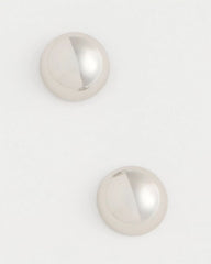 Chico's Online Silver Mini Silvertone Sphere Stud Earrings