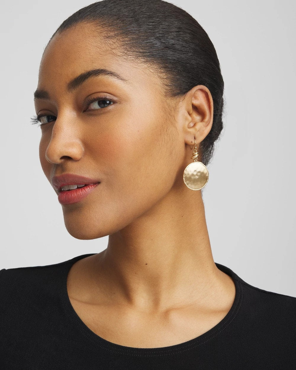 Chico's Outlet Gold Tayla Drop Earrings