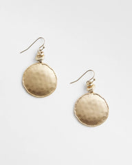 Chico's Outlet Gold Tayla Drop Earrings