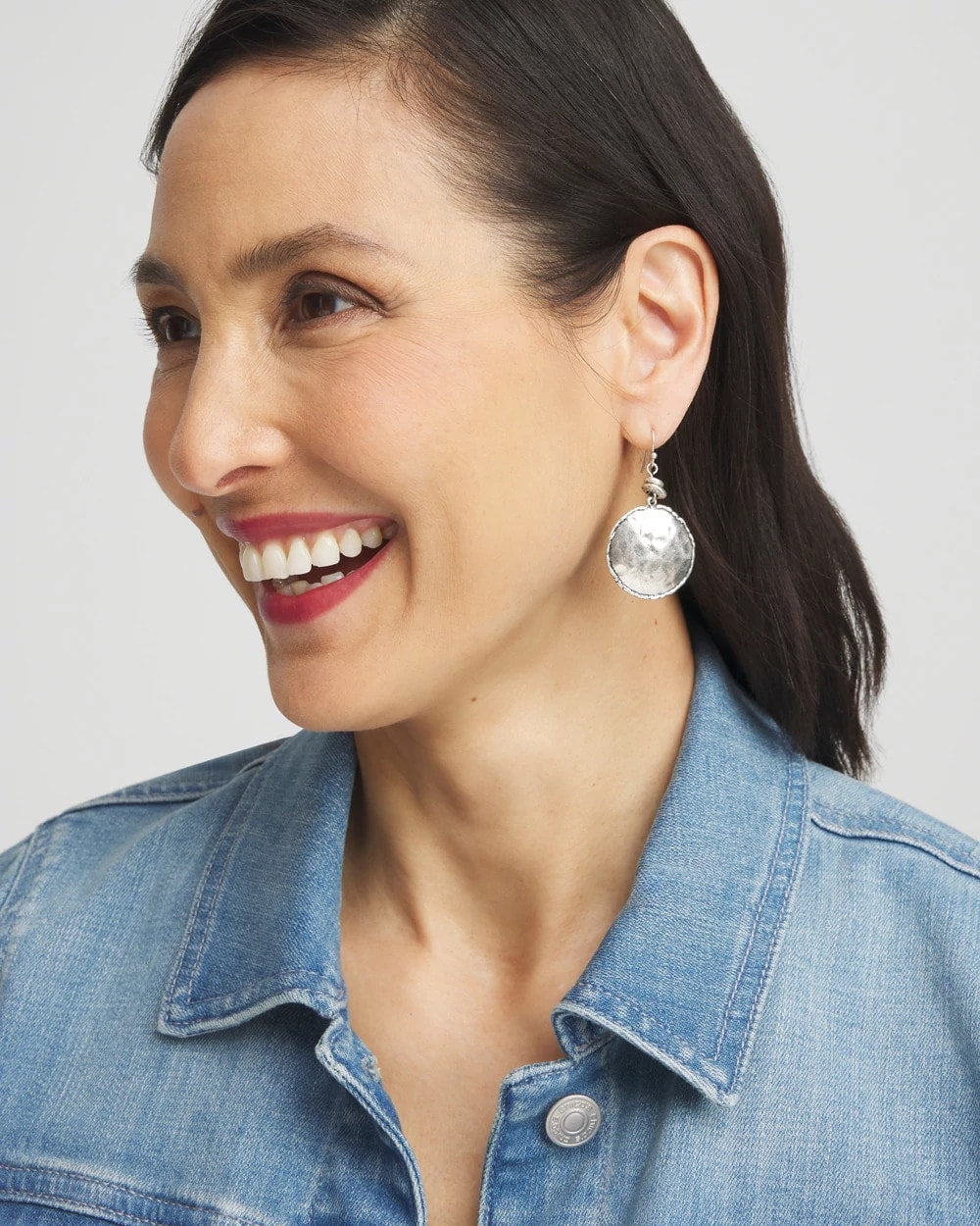 Chico's On Sale Silver Tayla Drop Silver Earrings