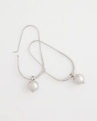 Chico's Online Silver Silver Bead Threader Earrings