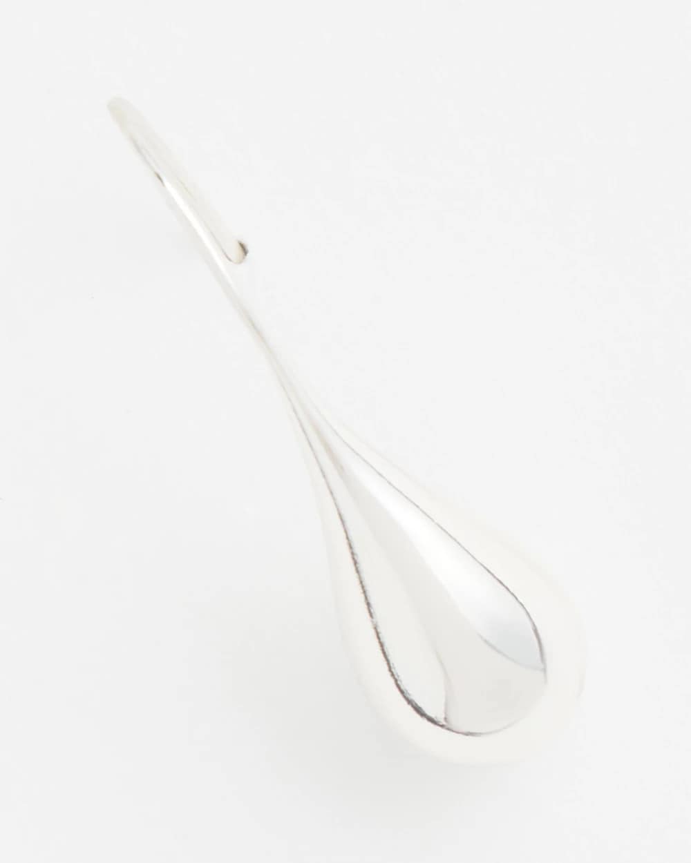 Chico's For Sale Silver No Droop™ Silver Tone Teardrop Threader Earrings