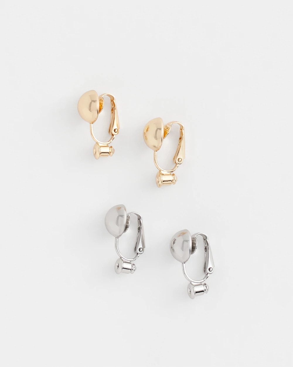 Chico's Discount Mixed Metals Clip Earring Converters