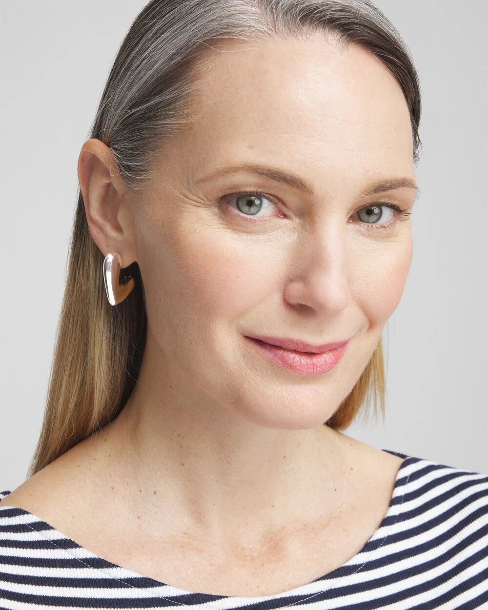 Chico's Sale Silver No Droop® Silver Tone Mini Hoops