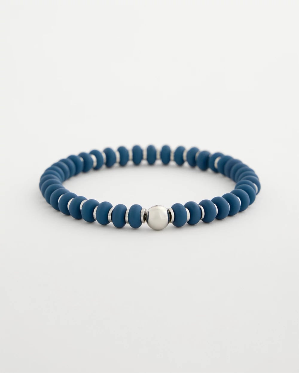 Chico's On Sale Navy Navy Round Stretch Bracelet
