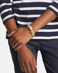 Chico's Sale Gold Stretch Lucky Charm Bracelet