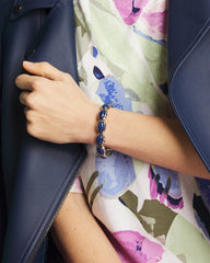 Chico's Outlet Blue Blue Large Stretch Bracelet