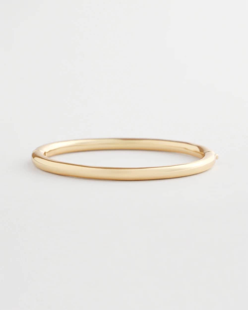 Chico's Outlet Gold Gold Hinge Bangle