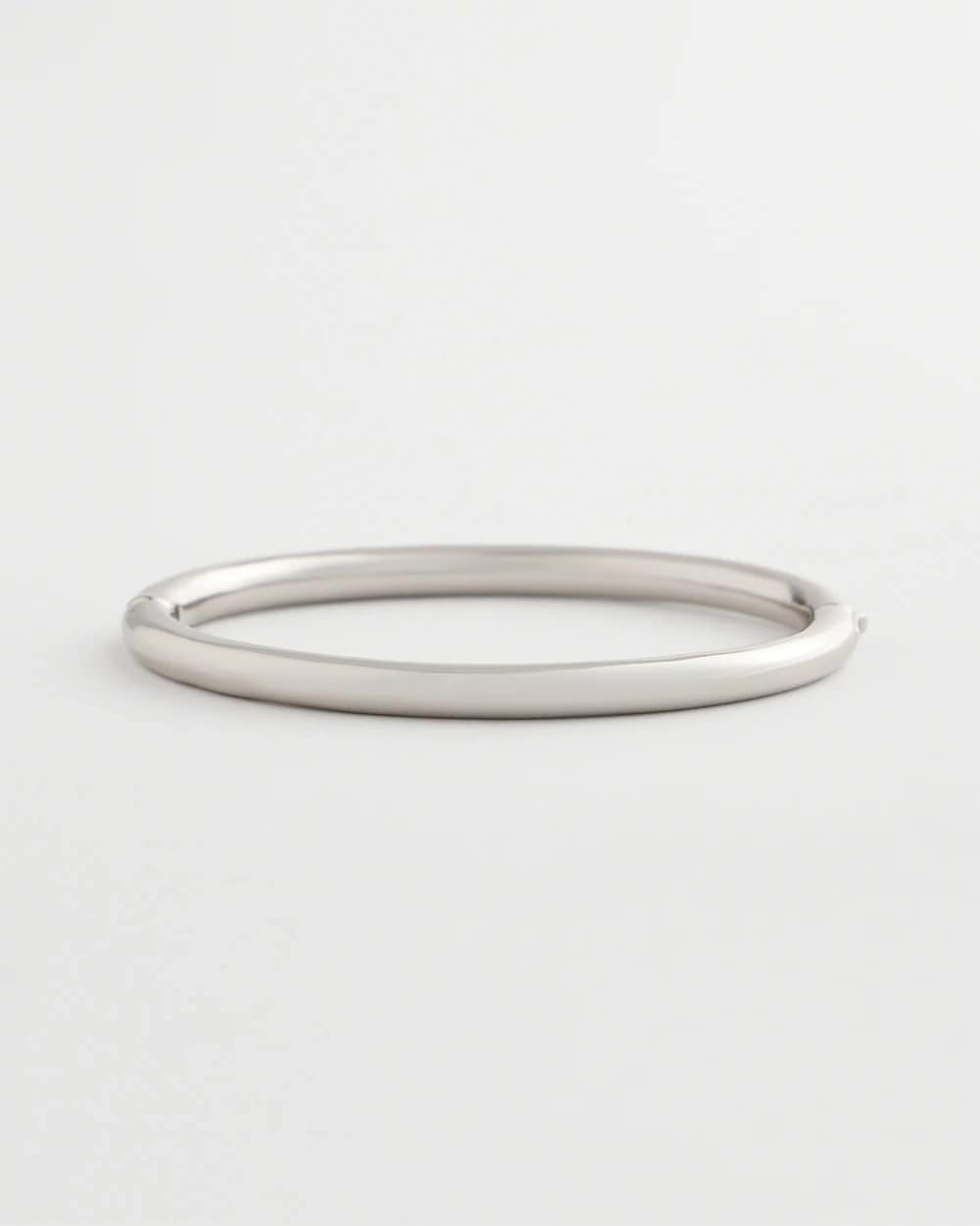 Chico's On Sale Silver Silver Hinge Bangle